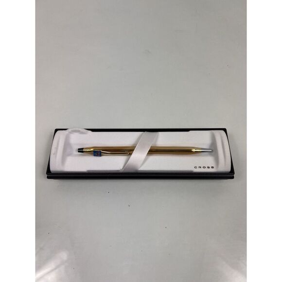 CROSS CENTURY BALLPOINT PEN‎ 10K GOLD FILLED NEW IN PACKAGE 4502 Retail $122 - Picture 1 of 11
